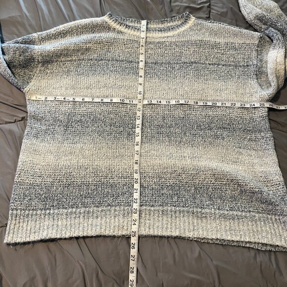 Women's Blue/Grey Chaps Sweater XXL - Picture 8 of 9